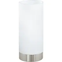 Eglo Damasco 1 Tafellamp - E27 - 21,5 cm - Grijs/Wit