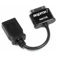 Approx appC06 USB 2.0 30-pin Zwart kabeladapter/verloopstukje