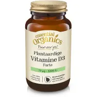 Essential organics plantaardige Vit D3 forte (75 µg)