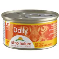 Almo Nature Daily Mousse met kip natvoer kat (85 g) 24 x 85 g