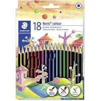 Staedtler Kleurpotloden Noris 17,5 Cm Hout/grafiet 18 Stuks