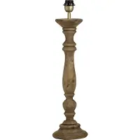 PR Home Lodge lampenvoet aged brown 38 cm