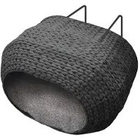 Europet Bernina Radiator Bed Sunrise - Kattenhangmat - 45x45x30 cm Zwart