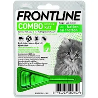 Frontline Combo Spot On Kitten - Anti vlooien en tekenmiddel - 1 pip