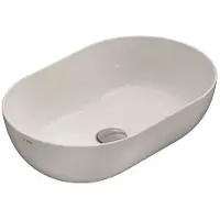 Luca Waskom sanitair blobo 54x37x16 cm opzet wastafel