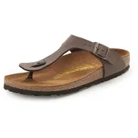 Birkenstock Muiltjes 'Gizeh' mokka