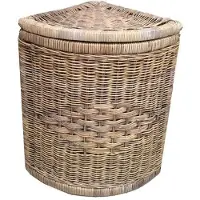 Sweet living Rieten Hoekwasmand - 62 cm