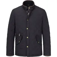 Barbour Quilted Jas Powell Donkerblauw | Blauw | Maat 3XL