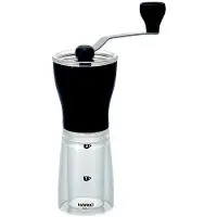 Hario Mini-Slim Koffiemolen handmatig, keramisch molenstenen - Zwart