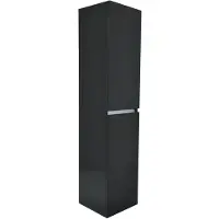 Wiesbaden Hoge kast 160 cm vision 160x35x35 hoogglans grijs
