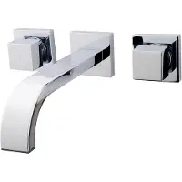 Praya Rombo inbouw wastafelmengkraan 2knops chroom
