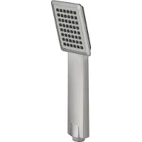 Wiesbaden 304 handdouche vierkant 1 stand geborsteld RVS