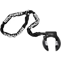 Kryptonite Ring Retractable Whith Chain Plug In Frameslot Voor Fietsen