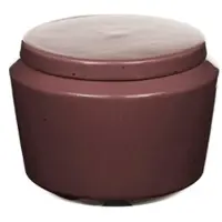 Södahl Wattenschijfjeshouder met deksel Vintage Dusty Berry