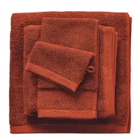 Marc O'Polo Handdoek Timeless Uni Burnt Orange