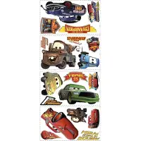 RoomMates RMK1520SCS Cup Champs Cars - Zuiger Peel & Stick Muursticker