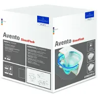 Villeroy & Boch Avento pack wandcloset directfl.slimseat softc+quickr.c+ Wit