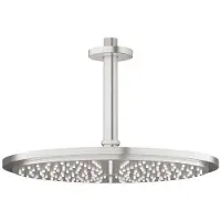 GROHE Regendoucheset Rainshower Cosmopolitan Metal 31 cm met Plafondarm Supersteel