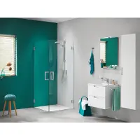 Sealskin Get Wet by Sealskin I AM draaideur 880mm chroom 8mm helder veiligheidsglas + antikalk