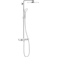 GROHE Euphoria Smartcontrol 310 Duo Regendouche - ø 31 cm - Verstelbare wandbevestiging - Moon white