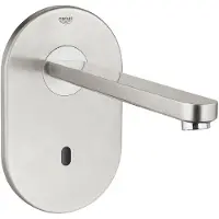 GROHE Eurosmart Cosmopolitan E afbouwdeel v wandkraan met uitloop 17cm zonder menging met tranformator 230V chroom