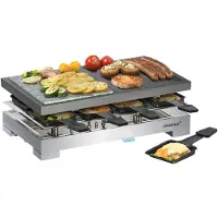 Steba Raclette RC 88 (roestvrij staal/zwart)