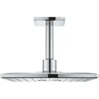 GROHE Rainshower 310 SmartActive Cube Hoofddoucheset - 31 cm hoofddouche - 2 stralen - Chroom