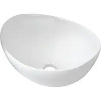 Plieger Scale waskom keramiek wit 39x32x17,5 cm