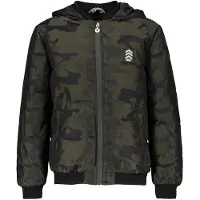 Like Flo Flo - Jongens Jas - Winterjas met capuchon - Army (Maat 98)
