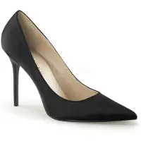 Pleaser - CLASSIQUE20 Pumps - US 5 - 35 Shoes - Zwart