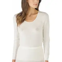 Mey Spencer 1/1 mouw Serie Wool&Silk Wit | Maat 42