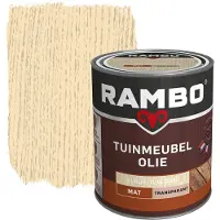 Rambo Tuinmeubel Olie Transparant Kleurloos 0000 750 ML