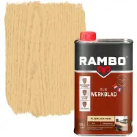 Rambo werkblad olie transparant mat kleurloos 500 ml