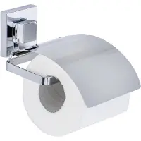 Wenko Toiletrolhouder Vacuum-Loc Quadro Bevestigen zonder boren