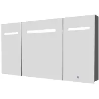Best design Miracle LED spiegelkast 120x80cm aluminium