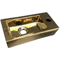 Best design Farnetta 37x18x9cm glans goud