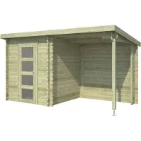 Outdoor Life Products Jelle 175 Groen Geïmpregneerd