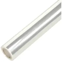 Papstar transparant folie 50mtr transparant Kunststof Cadeaupapier
