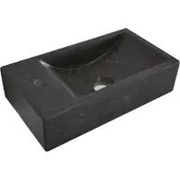 Lambini Designs Recto losse fontein 40x22cm natuursteen links
