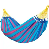LA SIESTA Caribena hangstoel - Aqua Blue