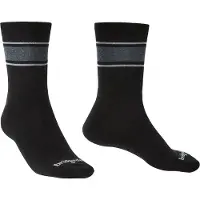 Bridgedale Sok Bridgedale Unisex Everyday Merino Endurance Black Light Grey-Schoenmaat 36 - 39