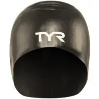 Tyr Wrinkle-Free Long Hair Badmuts, zwart 2022 Badmutsen