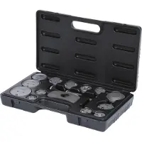 Ks Tools 150.2015 Set gereedschap voor remzuiger, 15-delig