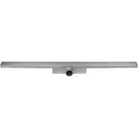 Easy drain Easydrain Compact Zero afvoergoot 6x80 cm zijuitlaat RVS