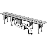 Viega Advantix Vario basis goot 30-120 cm.traploos inkortbaar
