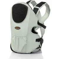 Baninni Babydrager 2-in-1 Sacco Prestigio grijs BNBC002-BKGY