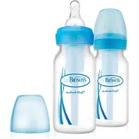 Dr browns Dr. Brown's Standaard Fles Blauw - 2 x 120 ml