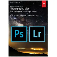 Adobe Creative Cloud Photography Plan 1TB cloudopslag 1 gebruiker - 1 Jaar - (Windows/Mac) - NL