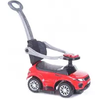 Baby Mix Zelfrijdende auto Landrooster Rood met handgreep (Code 211)