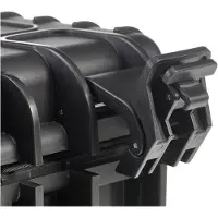B&W type 500 zwart met plukschuim